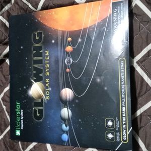Glow in the dark solar system stickers (item#100)